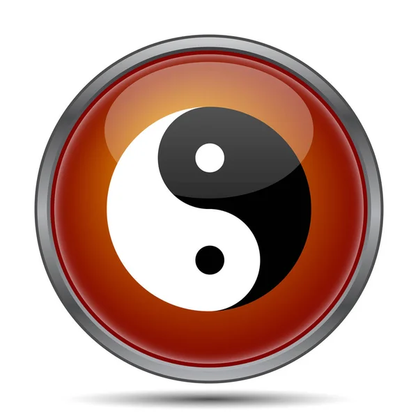 Icono de Ying yang — Foto de Stock