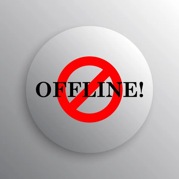 Offline Ikone — Stockfoto