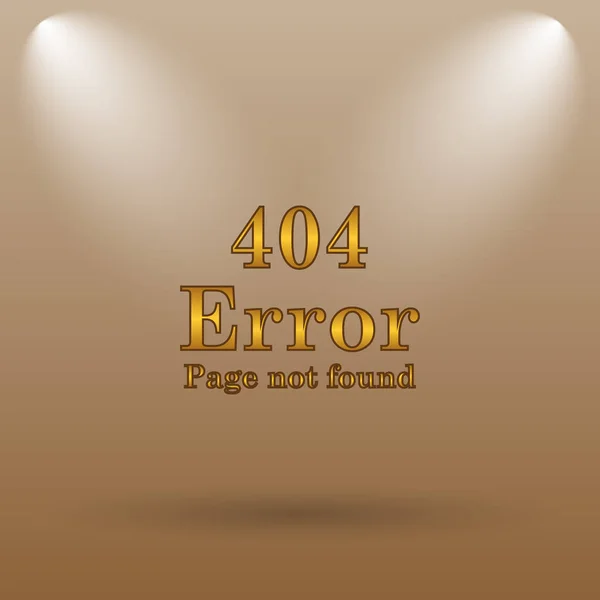 404 error icon — Stock Photo, Image