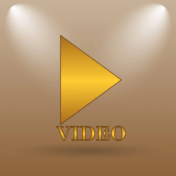Icono de reproducción de vídeo —  Fotos de Stock