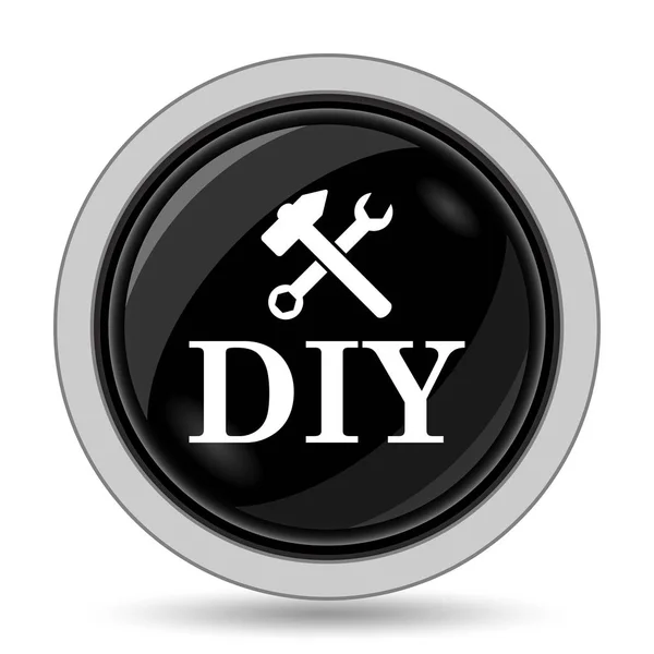 Diy Icon Internet Button White Background — Stock Photo, Image