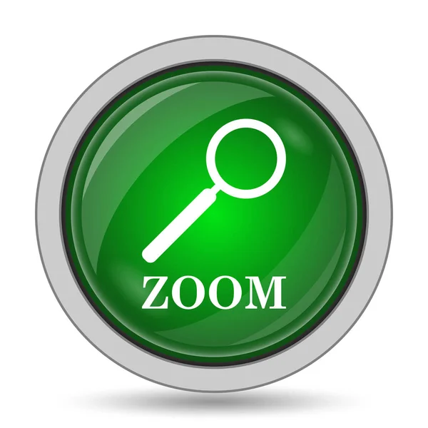 Zoom con icono de lupa —  Fotos de Stock