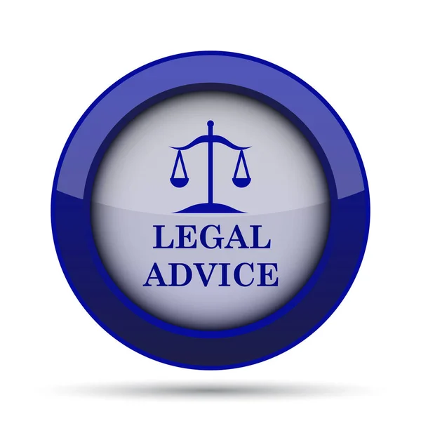 Icono de asesoramiento legal — Foto de Stock