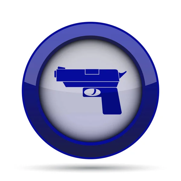 Icona della pistola — Foto Stock