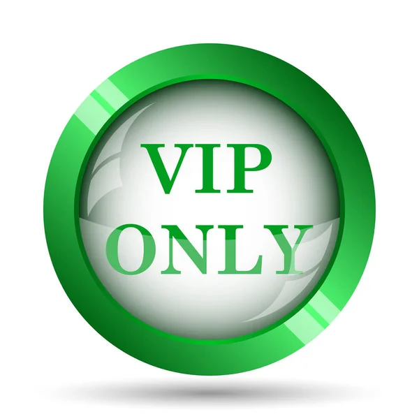 VIP only icon. Internet button on white background