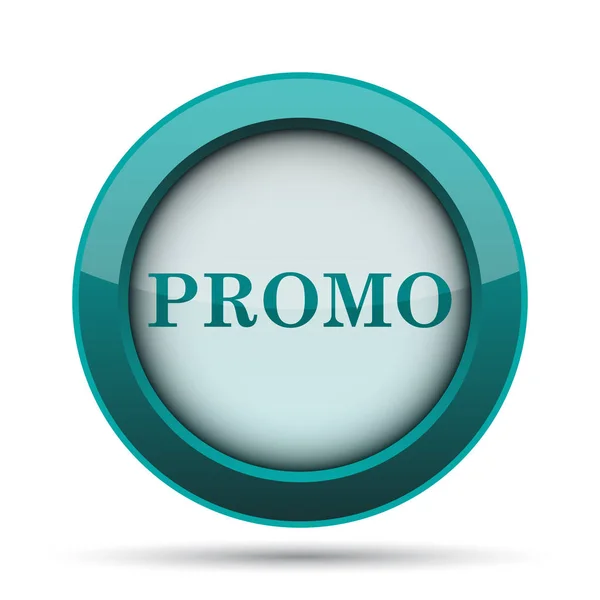 Promo Icon Internet Button White Background — Stock Photo, Image