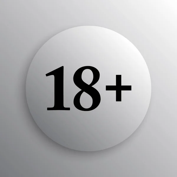 18 mais ícone — Fotografia de Stock