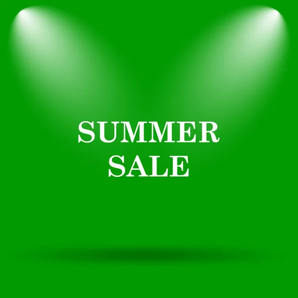 Summer sale icon — Stok fotoğraf