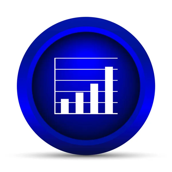 Grafik çubukları simgesi — Stok fotoğraf