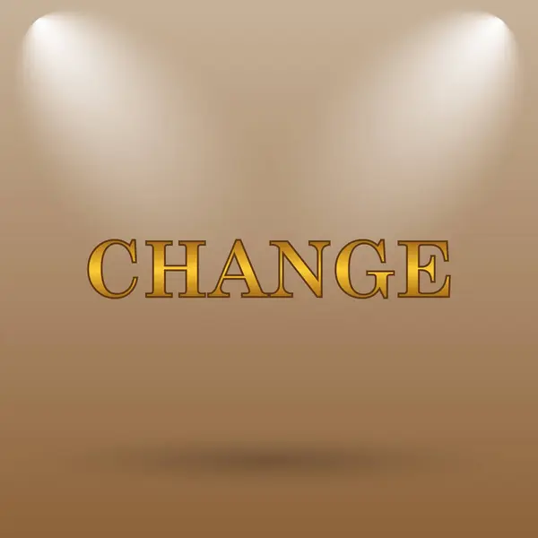 Change icon — Stock Photo, Image