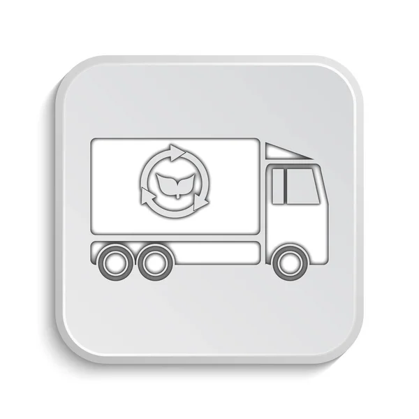 Eco truck ikona — Stock fotografie