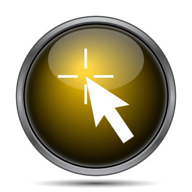 Burada simgesini tıklatın. Beyaz arka plan üzerinde Internet düğmesi