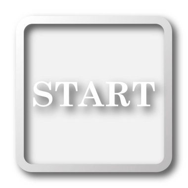 Başlat simgesi. Beyaz arka plan üzerinde Internet düğmesi