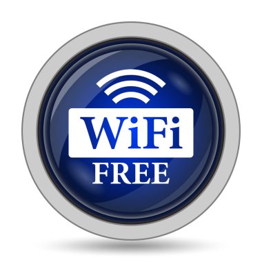 WiFi ücretsiz simgesi