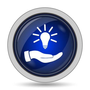 El tutma ampul. Fikir simgesi