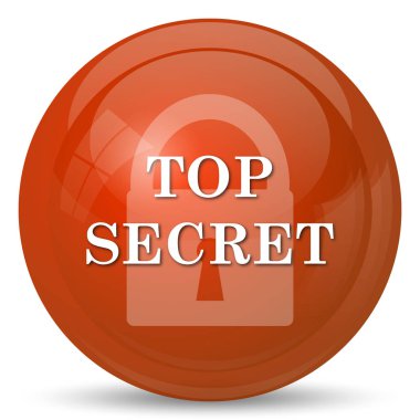 En iyi gizli simgesi. Beyaz arka plan üzerinde Internet düğmesi