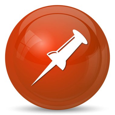 PIN simgesi. Beyaz arka plan üzerinde Internet düğmesi