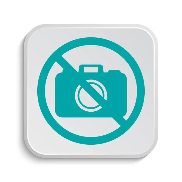 Ícone da câmera proibida — Fotografia de Stock