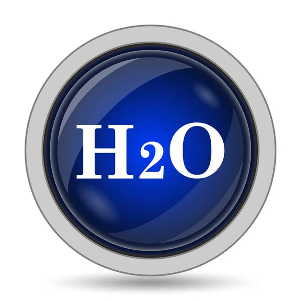 Ícone h2o — Fotografia de Stock