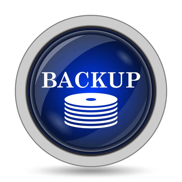 Backup Symbol Internet Taste Auf Weißem Hintergrund — Stockfoto