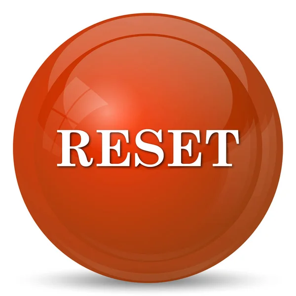 Reset Icon Internet Button White Background — Stock Photo, Image