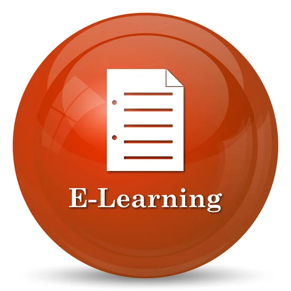 Icône e-learning — Photo