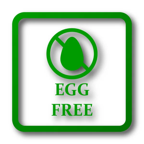 Egg free icon — Stock Photo, Image