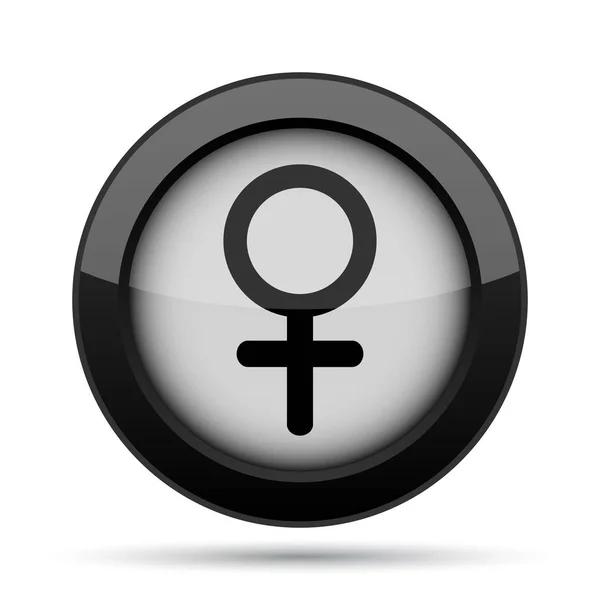 Icono de signo femenino — Foto de Stock