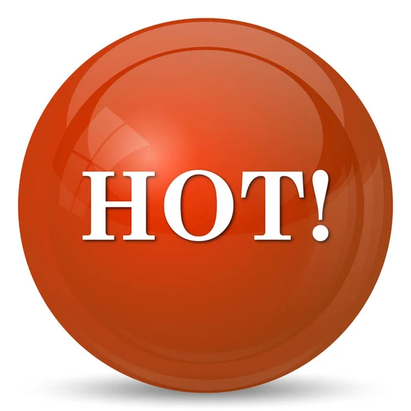 Hot icon — Stock Photo, Image