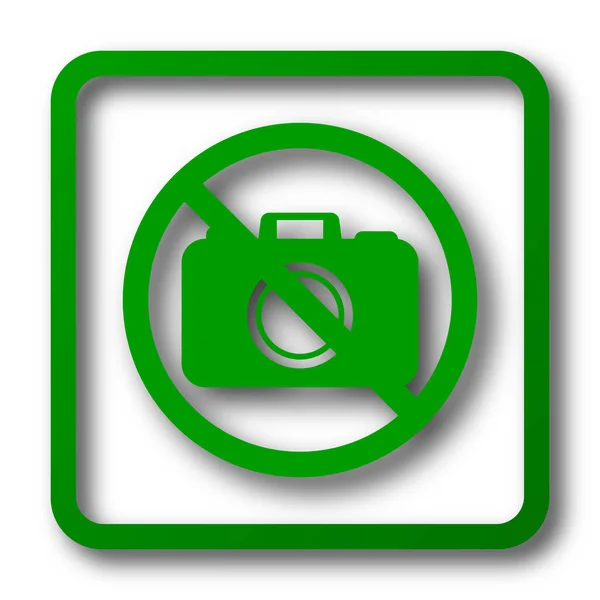 Заборонено камери значок — стокове фото