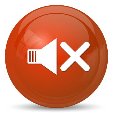 Ses simge yok. Beyaz arka plan üzerinde Internet düğmesi