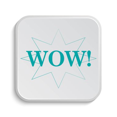 Simge Vay. Beyaz arka plan üzerinde Internet düğmesi