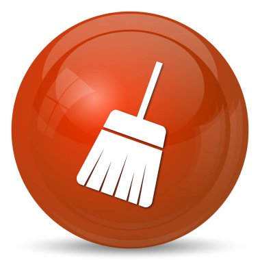 Simgesini arayın. Beyaz arka plan üzerinde Internet düğmesi