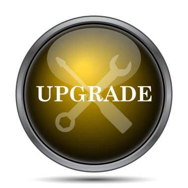 Güncelleme simgesini. Beyaz arka plan üzerinde Internet düğmesi