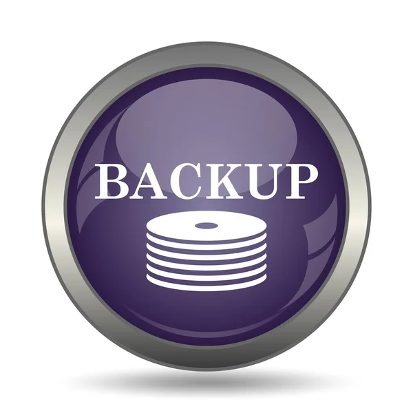 Backup Symbol Internet Taste Auf Weißem Hintergrund — Stockfoto