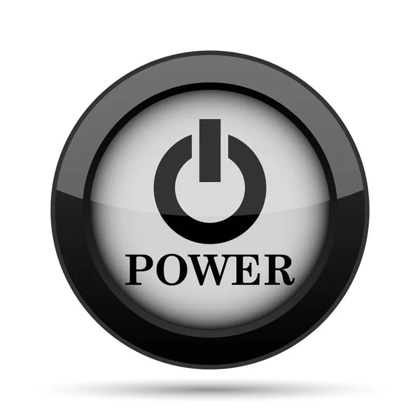 Power κουμπί εικονίδιο — Φωτογραφία Αρχείου