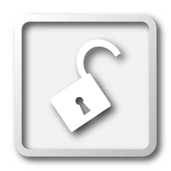 Open lock icon — Stock Photo, Image