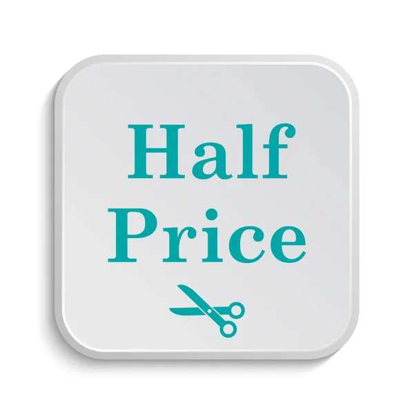 Half price icon — Stock Photo, Image