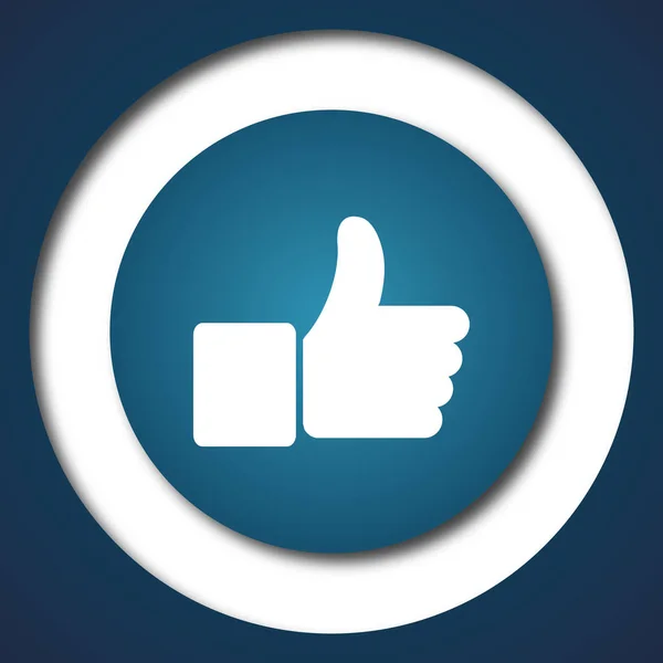 Thumb up icon — Stock Photo, Image