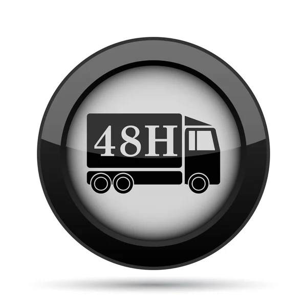Icona del camion di consegna 48H — Foto Stock