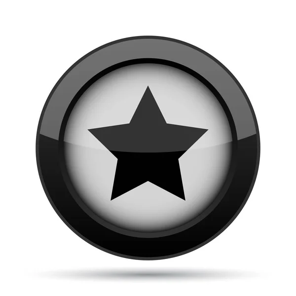 Любимая Икона Кнопка Интернет Белом Фоне — стоковое фото