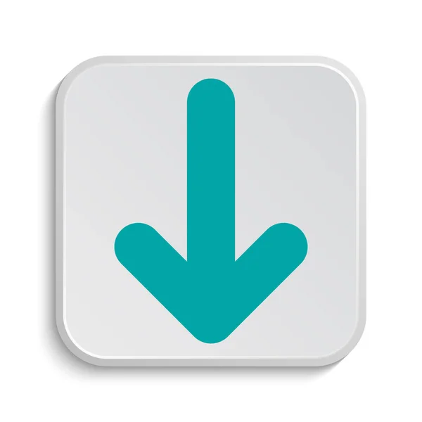 Down arrow icon — Stock Photo, Image