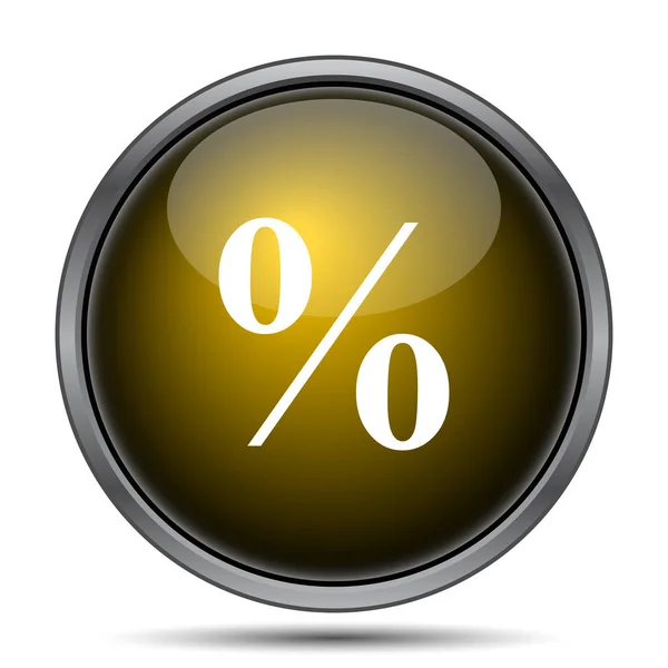Percent  icon — Stock Photo, Image