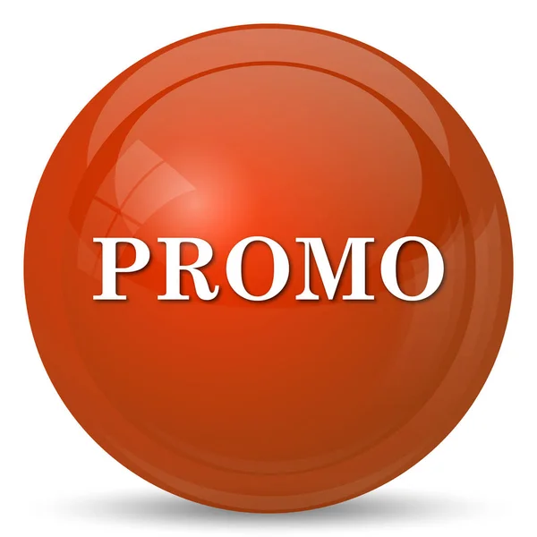 Promo Icon Internet Button White Background — Stock Photo, Image