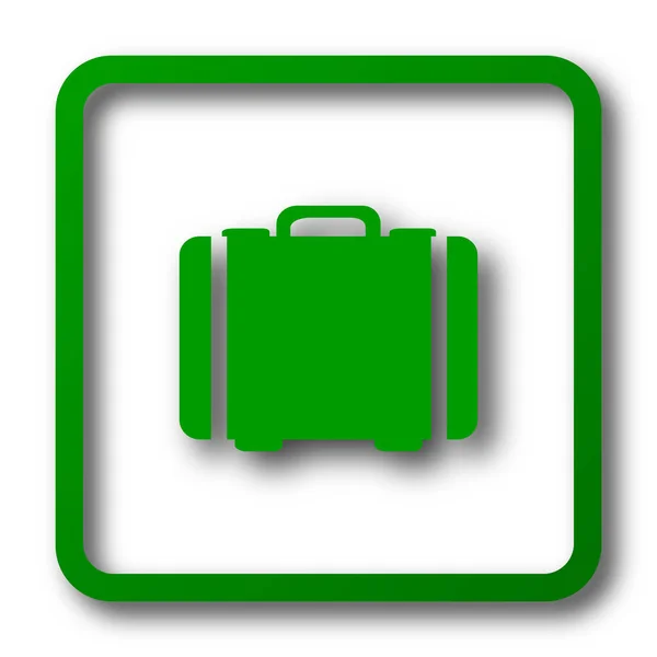 Suitcase Icon Internet Button White Background — Stock Photo, Image