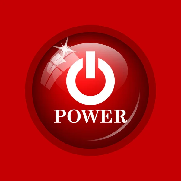 Power button icon — Stock Photo, Image