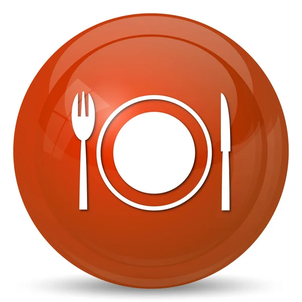 Restaurant pictogram — Stockfoto