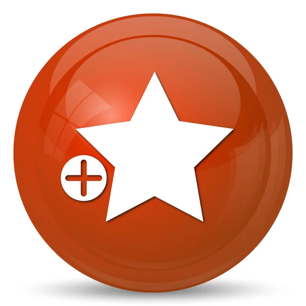 Add to favorites icon. Internet button on white background