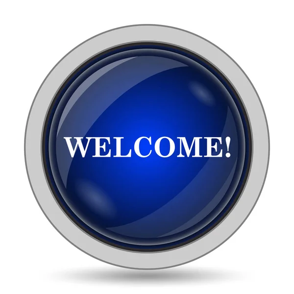 Welcome icon — Stock Photo, Image