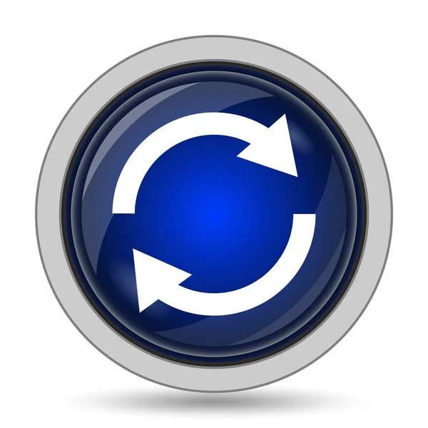 Reload two arrows icon — Stock Photo, Image